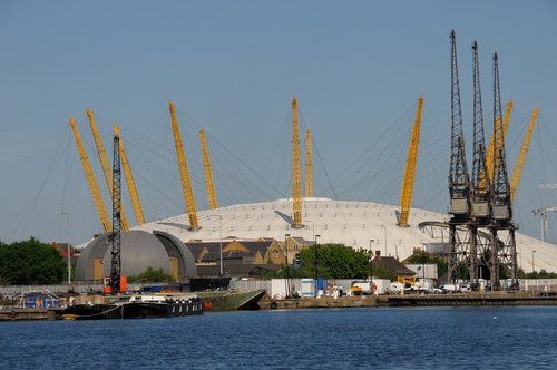 02 Dome near Canary Wharf