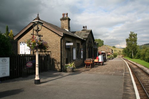 At Oxenhope Station