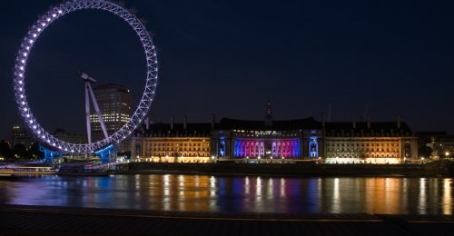 London Eye and County Hall