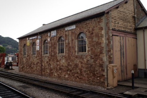 The old engine shed.