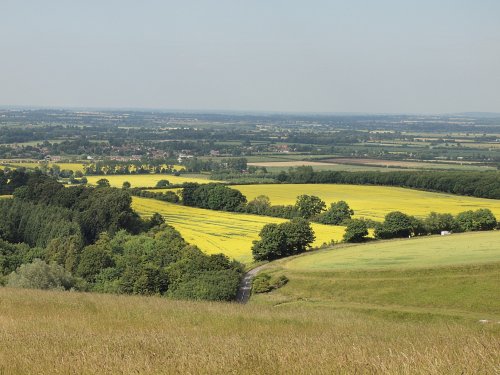View over Uffington, Oxon