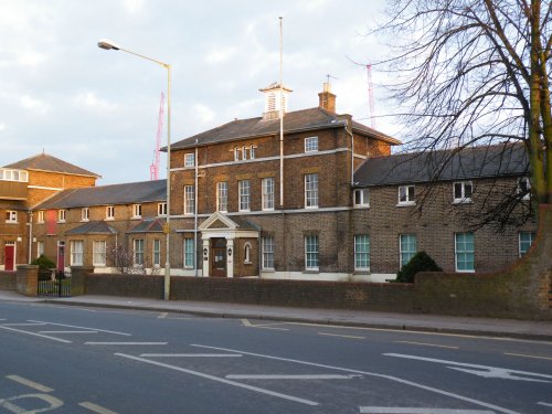 The old part of Watford Hospital