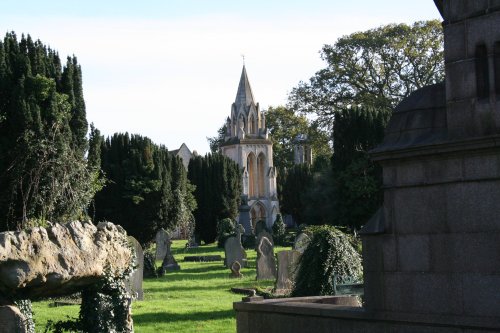 Old cemetery in Trowbridge, Wiltshire