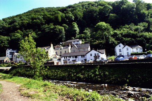 Another view of the west bank of the river.