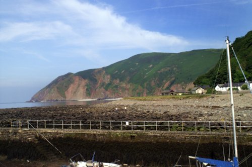 Foreland Point and Countisbury Cliffs.