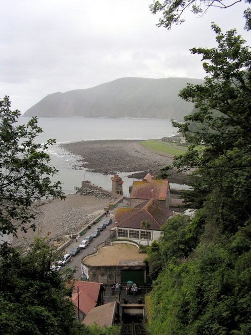 View from the top of the railway.