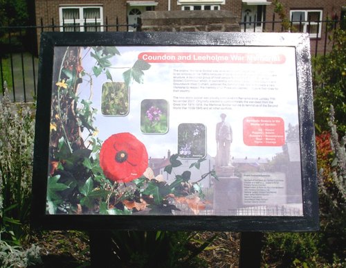 Coundon and Leeholme War Memorial