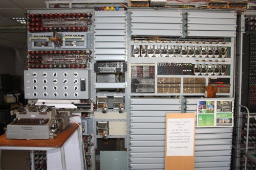 At the code breaking Museum