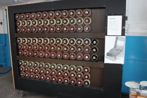 At the code breaking Museum