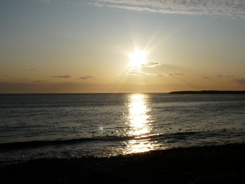 Sunset at Warbeth Beach