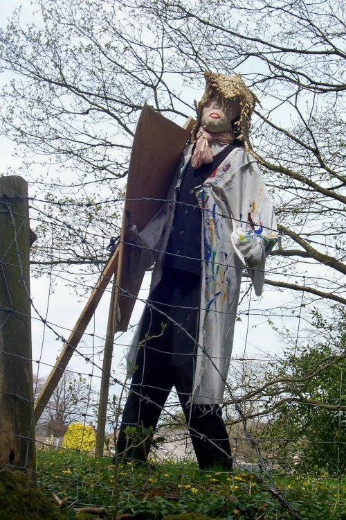 Wray artist scarecrow