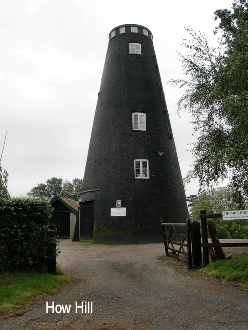Ludham How Hill Tower, now holiday accommodation.