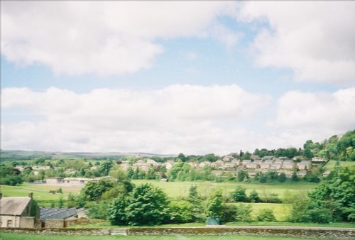 Skipton as viewed from the Settle-Carlisle train