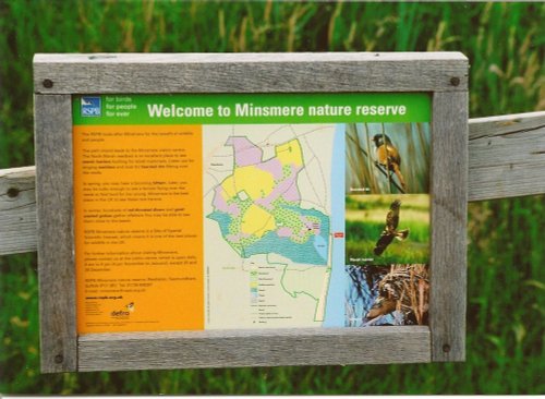 Minsmere Nature Reserve Info.