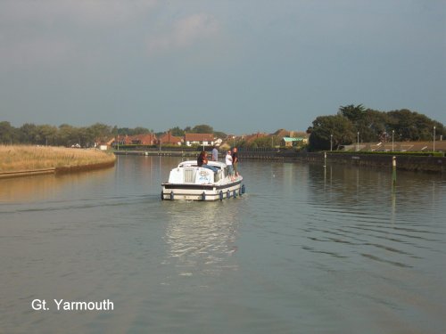 River Bure at Great Yarmouth