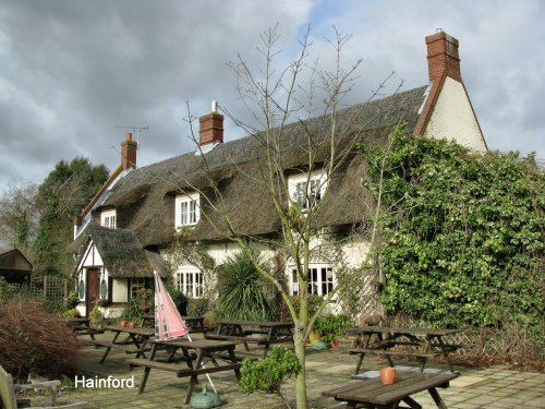 Thatched house in Hainford