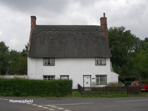 Thatched cottage in Homersfield