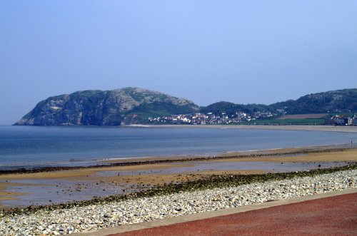 Looking accross Orme's Bay to the Little Orme.