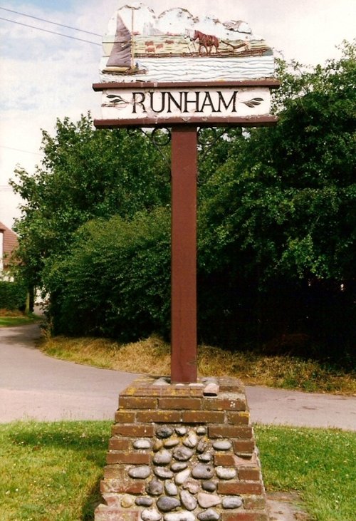 Village sign