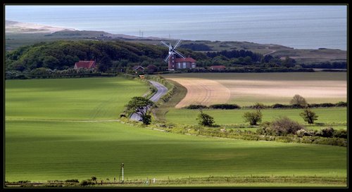 Windmill on the North Sea