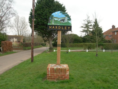 Village sign