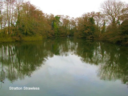 A view of Stratton Strawless