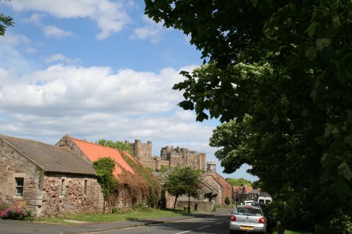 Bamburgh Village and Castle