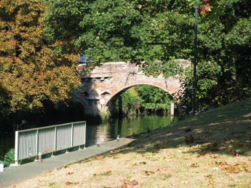 Bridge over the River Wensum.