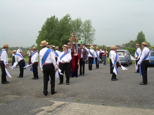 Abram morris dancers at The Queens pub