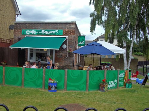Cafe in the square