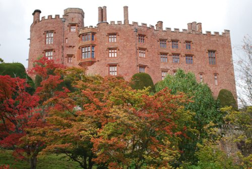 Powis Castle in Autumn