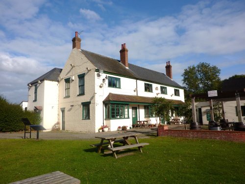 The Eels Foot Pub by Ormesby Little Broad