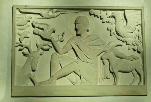 Plaque in the Church wall