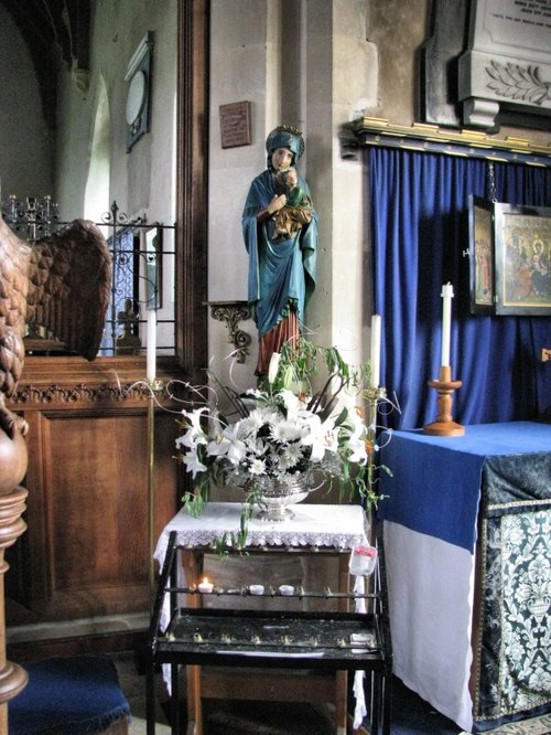 Figurine in the Church.