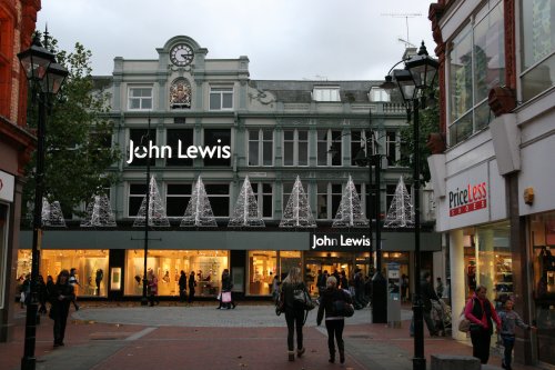 Reading, Broad Street, the John Lewis department store