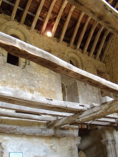 Denny Abbey main building interior