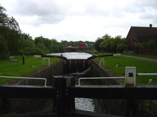 The locks near Devizes