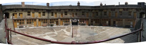 Landguard Fort interior.