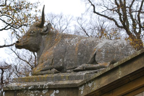 Part of the Coke Monument