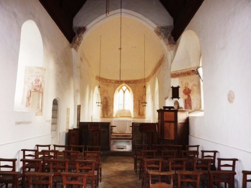 Church Interior, rather differant from the normal