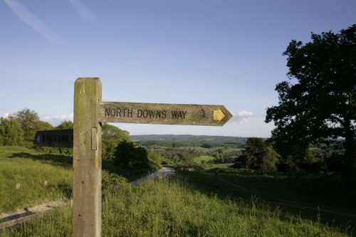 Sign to the Downs