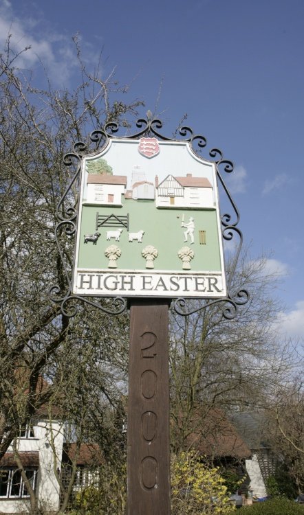 Village sign