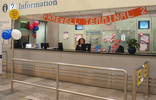 Terminal 2 Information desk
