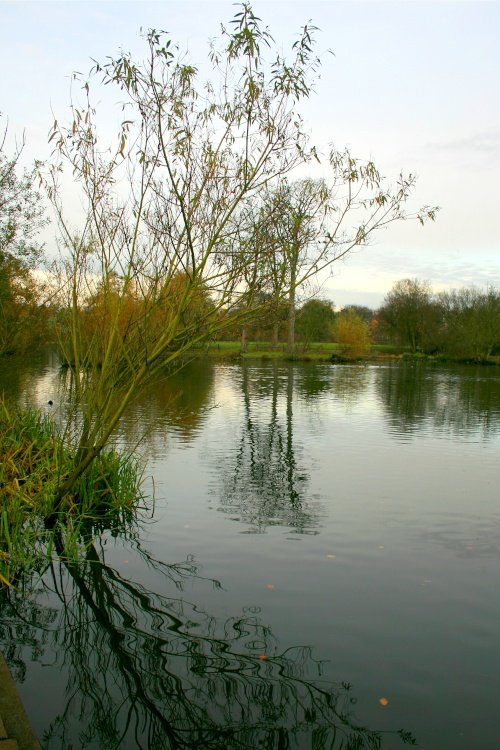The lake at Nidd