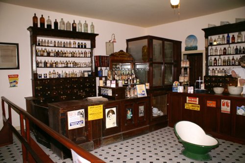 Victorian Chemist Shop at Yesterdays World.