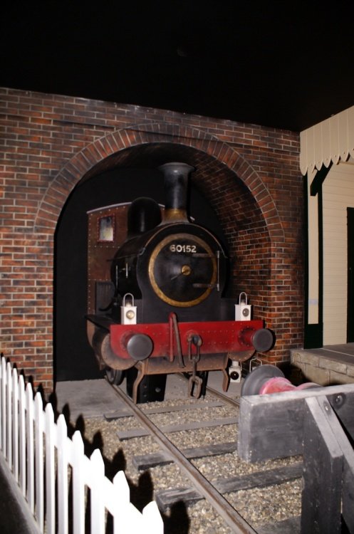 Here comes the train at Yesterdays world.