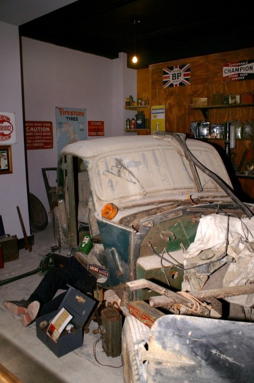 What a wreck! At Yesterdays World.