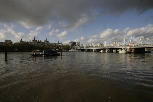 Thames and the skyline