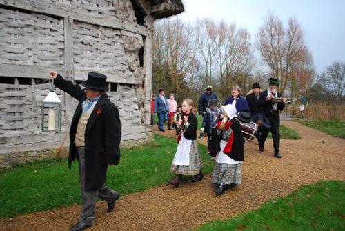 Christmas lantern parade