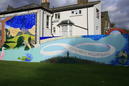 A work of art off the wall